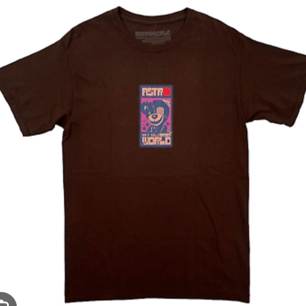 Travis Scott Cactus Jack Astroworld Fest 2021 Brown Bear XL T-Shirt